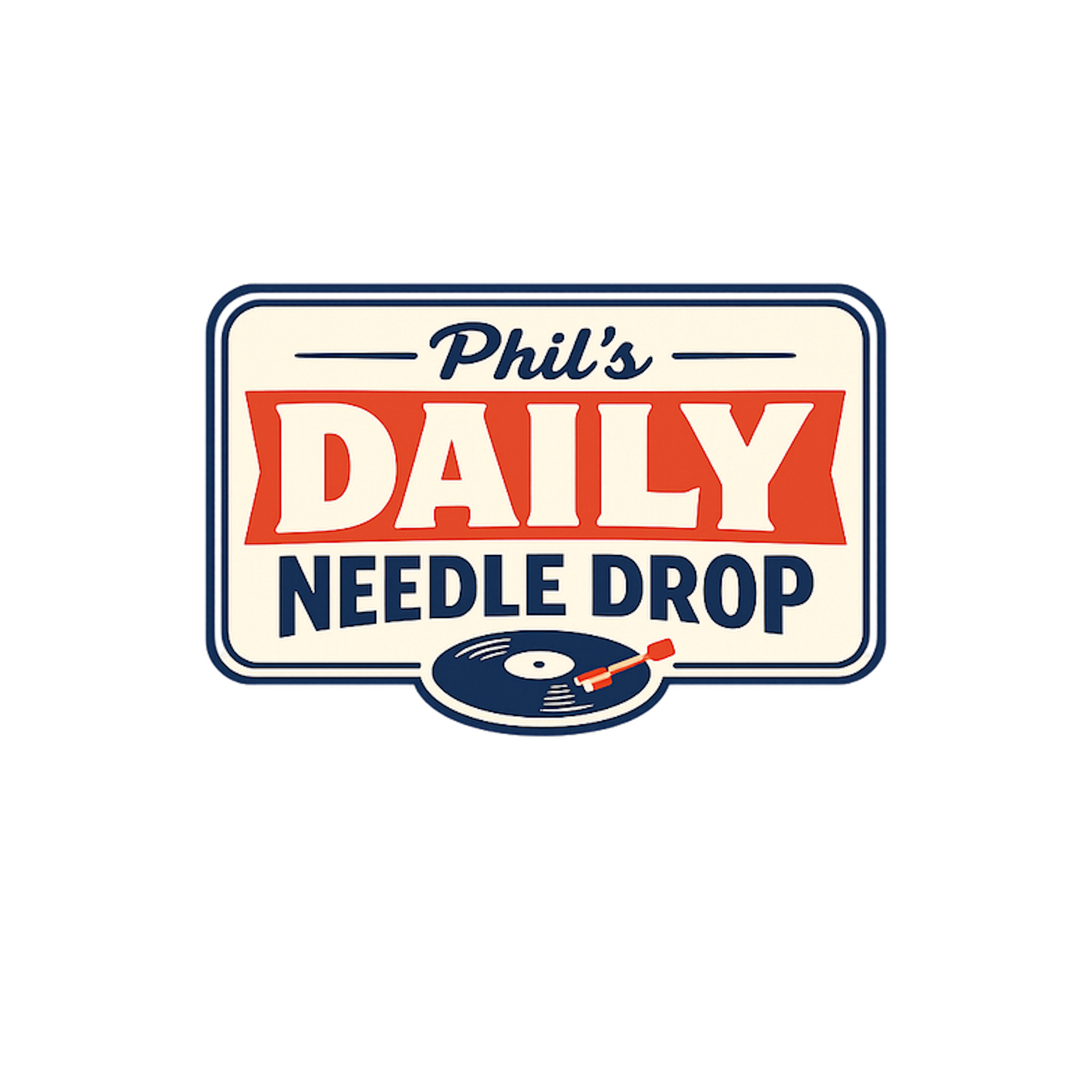 Phil's Daily Needle Drop logo